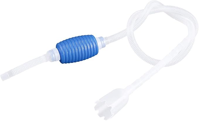 Aquarium Water Changer Siphon Fish for Gravels Vacuum Cleaner with Water Hose for Small Fish