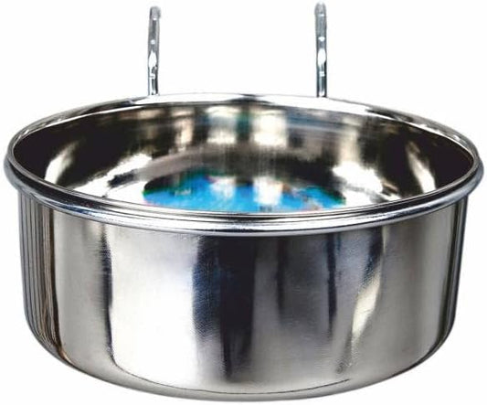 Advance Pet Products Stainless Steel Coop Cups with Hook, 10-Ounce