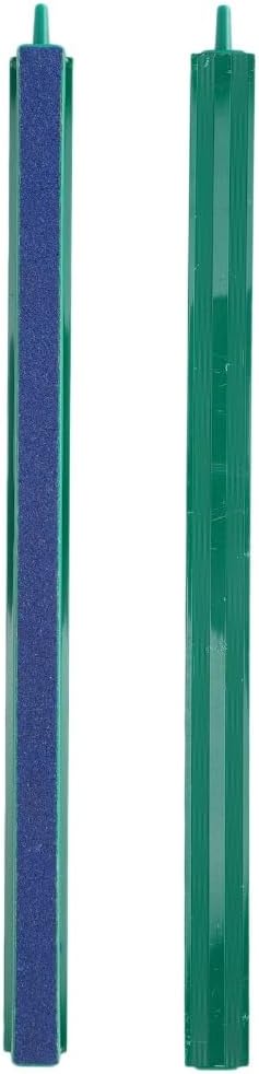 Green Air Stone Bar Fine Bubble Diffuser for Aquarium Air Pump Even Oxygenation and Heat Dissipation(20CM)