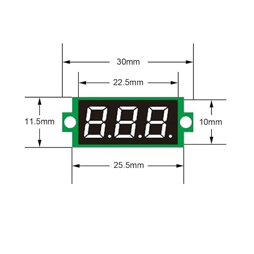 Digital Thermometer, -50°C to 210°C High Temperature Meterwith NTC Waterproof Probe, Red LED Display High Precision Sensor for Aquarium Fridge Industrial DIY