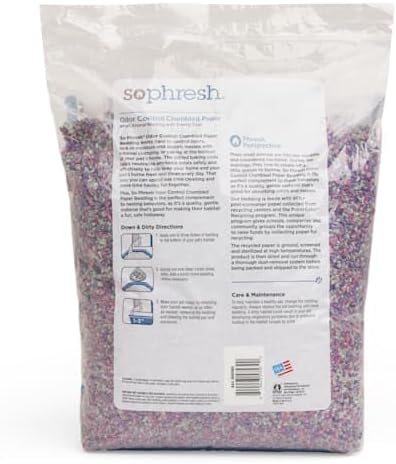 SO PHRESH by Petco Crumbled Paper Confetti Small Animal Bedding 40 Liter