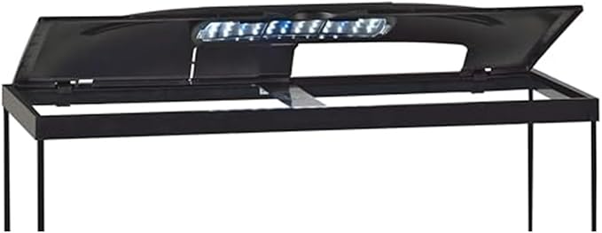 MarineLand LED Aquarium Hood - 30 x 12 inch, black (32995)