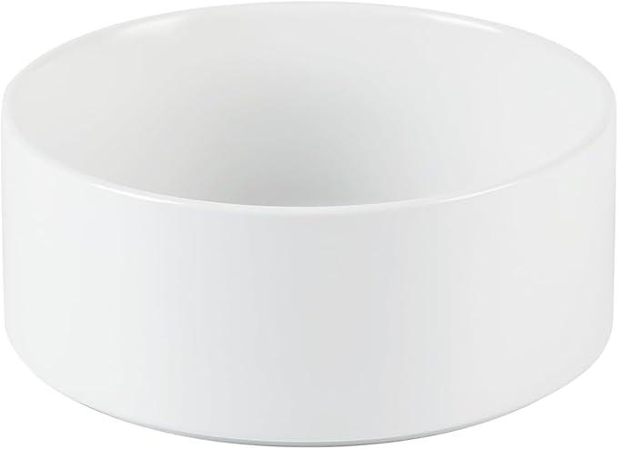 YINGFAN Dog Bowls Heavy Duty Ceramic Dog Bowls Non-Slip Ceramic Basic Bowl for Dogs (28 oz)