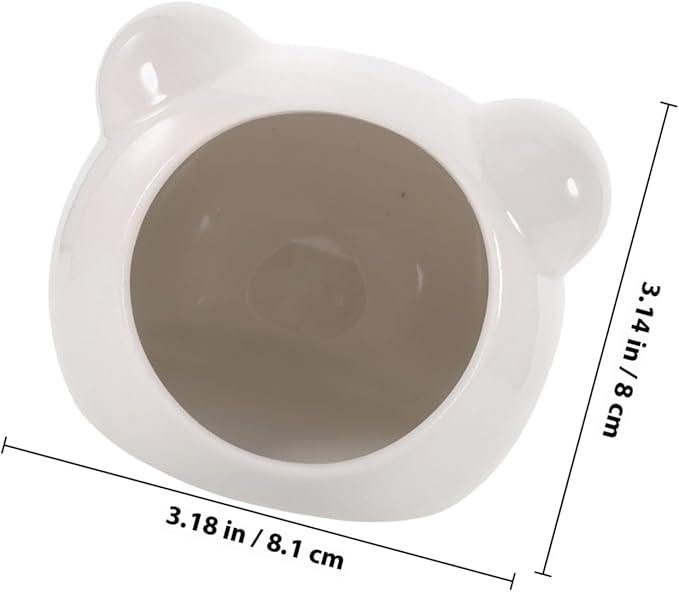 Ceramic Hamster Hideout Nest Cooling Small Pet House Safe Shelter for Hamsters Chinchillas and Guinea Pigs Private Resting Hideaway