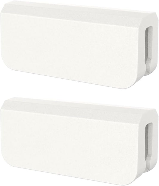Dog Pen Clear Dog Playpen Connector Buckles for LoveTail Dog Pen, Easy to Install and Remove Dog Playpen Attachment,Clear Dog Play Pen Attachment (White, 30.3" H, Two Pairs I)