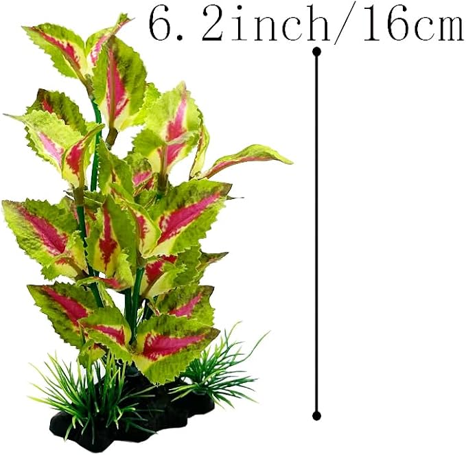 2pcs Set Aquarium Decor Plants Betta Fish Tank Decorations Soft Silk Artificial Plant Goldfish Waterscape Fish Hides Snake Tank/Reptiles Plants