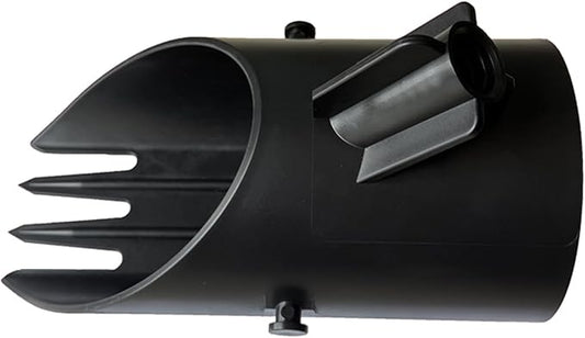 Dog Pooper Scooper that Uses Common Grocery Bags – No Special Bags Needed – Heavy-Duty No-Bend Scoop Fits Standard American Broom Handle”