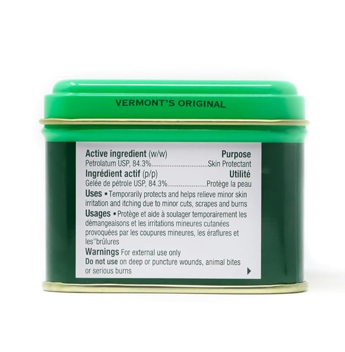 Bag Balm Vermont's Original Moisturizing for Dry Skin, Chapped Lips, Cracked Heels, Dog Paw Pads + More. 118 ml (4 oz) Tin (1)