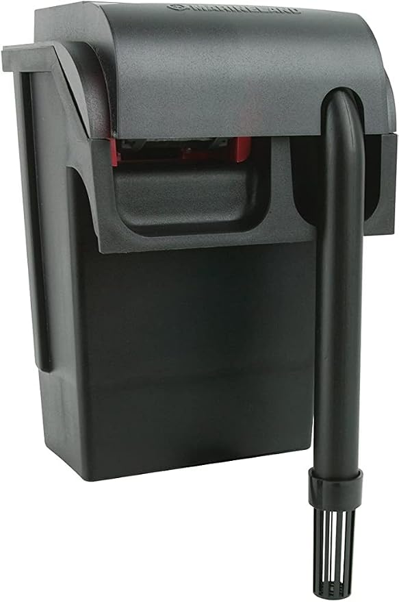 Marineland Bio-Wheel Penguin 75 GPH Power Aquarium Filter, Ultra-Quiet Hang-On-Back Fish Tank Filter with Multi-Stage Filtration for Aquariums Up to 10 Gallons