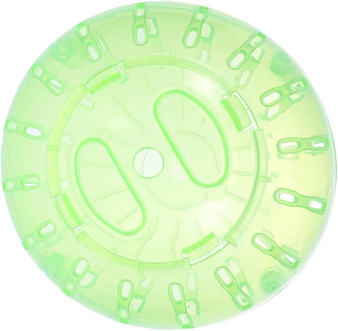 POPETPOP 4 Inch Transparent Hamster Running Ball for Small Pets Exercise Portable Toy for Gerbils Chinchillas Guinea Pigs Indoor Outdoor Play