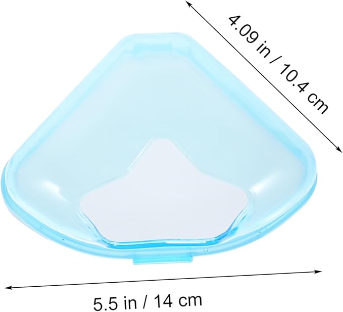 Levemolo Abs Plastic Small Pet Bathing Tub Chinchilla Dust Bath Container for Hamsters Guinea Pigs
