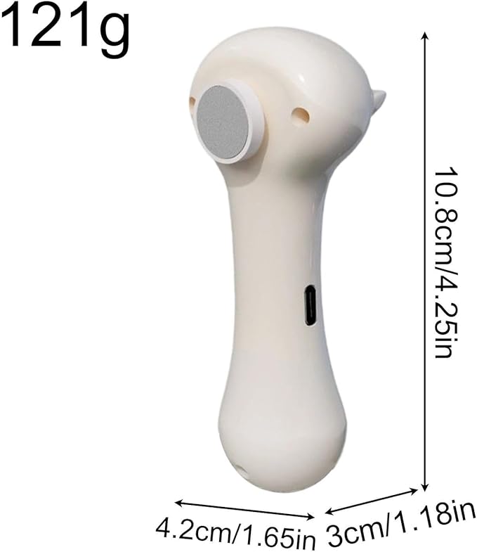 Cat Nail Grinder - 150mAh, Electric Bird Claw Cutter, 6 Replacement Heads | Reusable Puppy Nail Polishing Machine with Durable Design for Conure Cockatiel Parrot Parakeet Budgies Lovebird Macaw Do