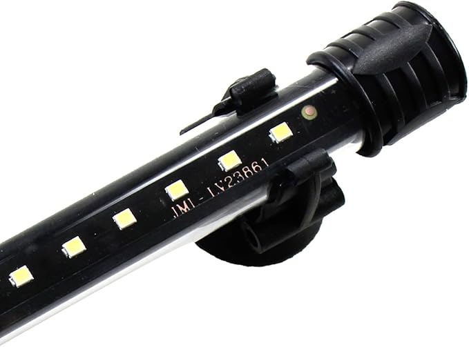 AQUANEAT Aquarium LED Submersible Light 7.5 Inch Underwater Fish Tank Light (White)