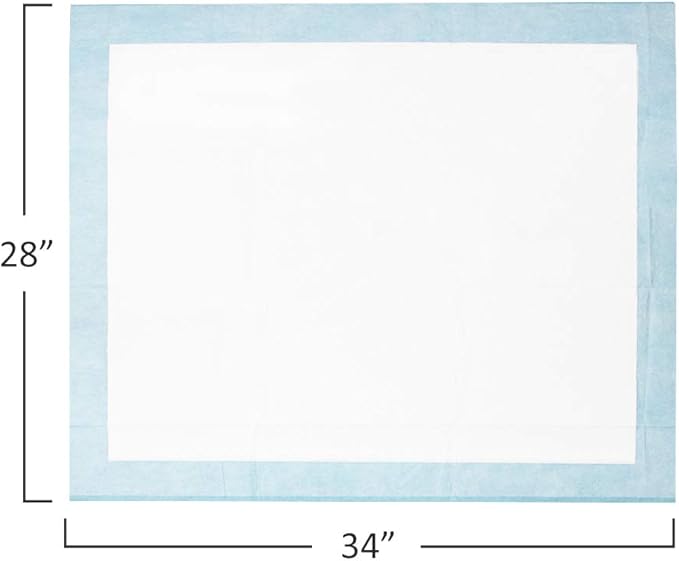 BV Puppy Pads XL 320 Count 34"x28" - Leak-Proof Pee Pads for Dogs with 6-Layer Design, Rapid Dry Sheet & Attractant - Dog Pad Extra Large with Odor Control - Perfect for Big Dogs & Indoor Use