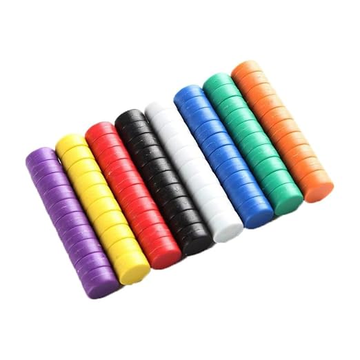 Heavy Duty Aquarium Magnet Small, Strong Neodymium Waterproof Magnets with Plastic-Coated, Samll Piece Rare Earth Magnets for Fish Tank Breeder or Isolation Box