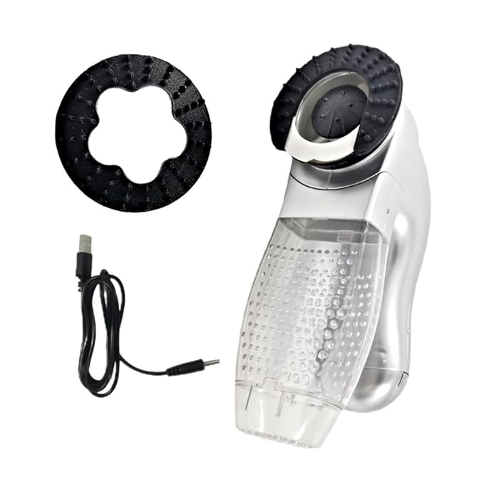 2 in 1 Pet Fur Removal Multifunctional Grooming Vacuum Brush System - Automatic Fur Collector for Pets, Furniture, and Clothing (Automatic Hair Clean Helper)