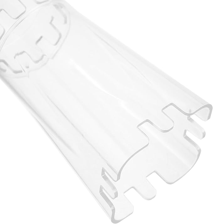 INOOMP Aquarium Sand Cleaner Tube Head Replacement Nozzle for Fish Tank Substrate Vacuum, Acrylic and Sponge Gravel Siphon Attachment for Efficient Tank Bottom Cleaning and Weekly