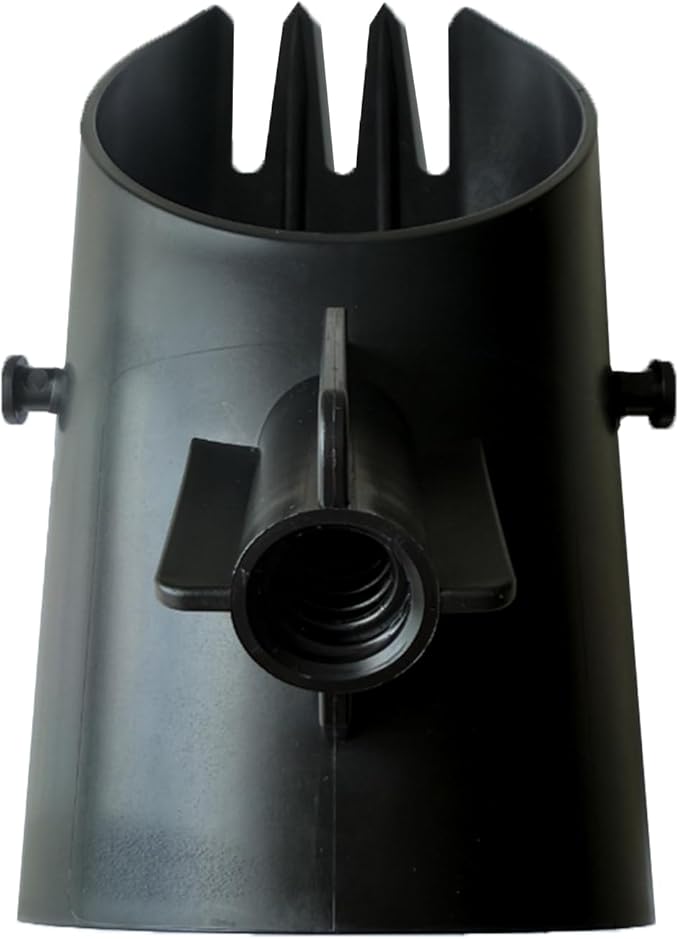 Dog Pooper Scooper that Uses Common Grocery Bags – No Special Bags Needed – Heavy-Duty No-Bend Scoop Fits Standard American Broom Handle”