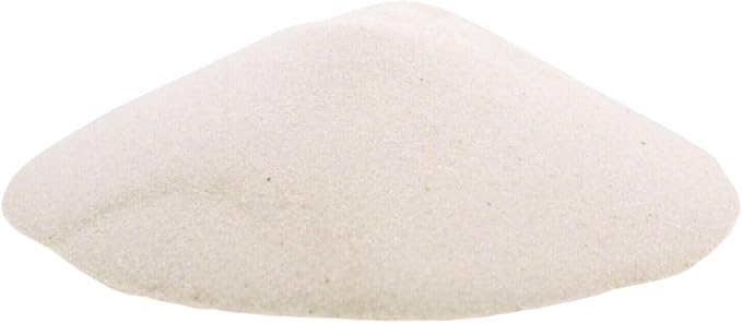3 lb Natural White Sand for Sandbox, Sand Art, Home Decor, Sensory Bin, Aquarium & More, Odorless, Non-Toxic, Safe for Kids & Pets, Versatile, and Clump-Free for Easy Handling