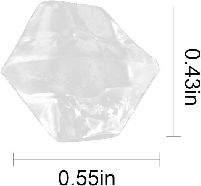 1.1Lb 800Pcs Fake Ice Cubes Clear Artificial Ice Diamonds Acrylic Rocks Vase Fillers for Centerpieces Wedding Christmas Party Table Desktop Fountain Accessories Fish Tank Aquarium Decorations
