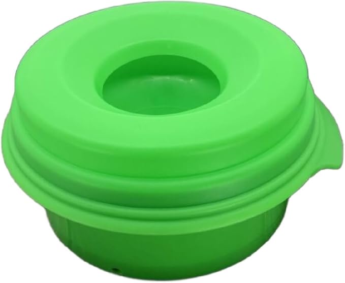 The Original Buddy Bowl - Spill Proof Water Bowl, Non Spill Travel Water Bowl, Regulates Drinking, 44oz, Made in USA (Florescent Green)