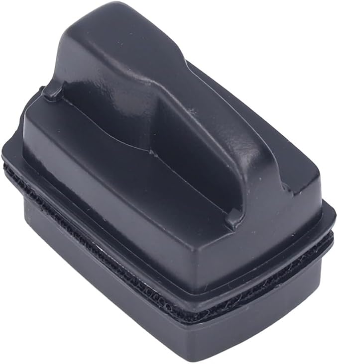 Chiffonade Black Plastic Aquarium Magnetic Cleaning Tool Floating Design Moss Remover Fish Tank Cleaner