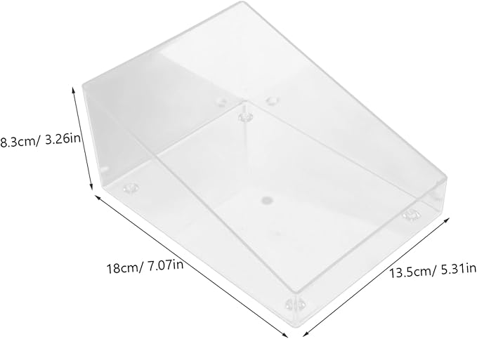 balacoo Hamster Supplies Dust Bath for Chinchilla Small Litter Tray Hamster Dig Box Chinchilla Dust Bath Container
