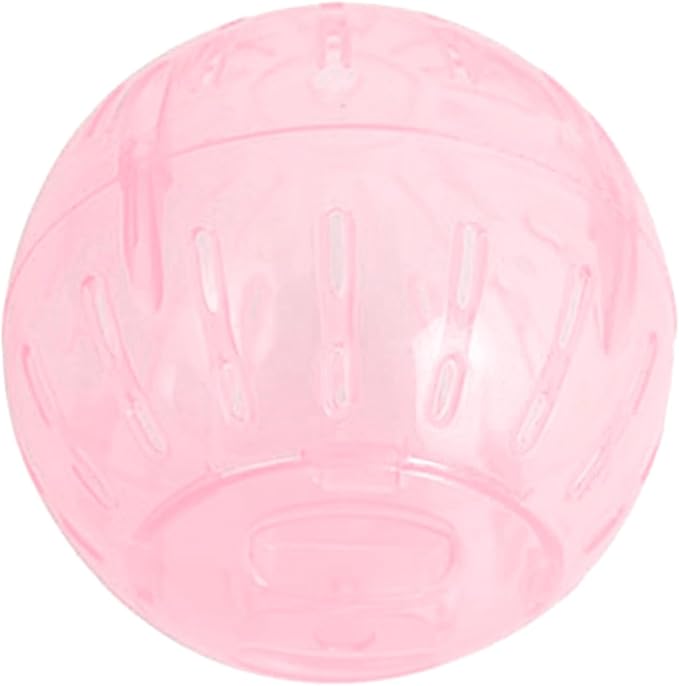 Silent Exercise Ball Plastic Spinner Hamster Running for Sugar Gliders Small Mice Gerbils Multiple Colors Hamster Exercise Ball, Transparent