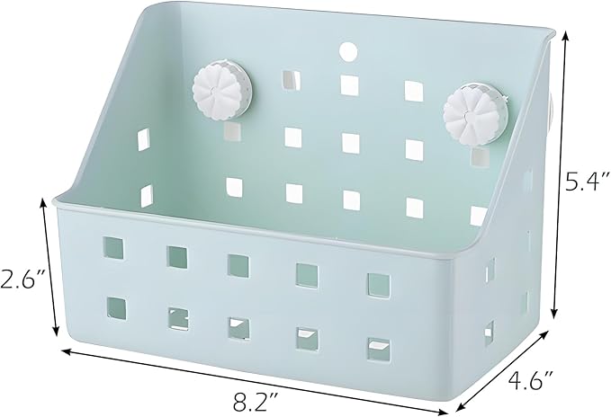 kathson Rabbit Hay Feeder Small Hay Manger Less Wasted Grass Holder Rack Food Dispenser Small Animal Plastic Bowl for Rabbits Bunny Guinea Pigs Rat Chinchilla（Blue）