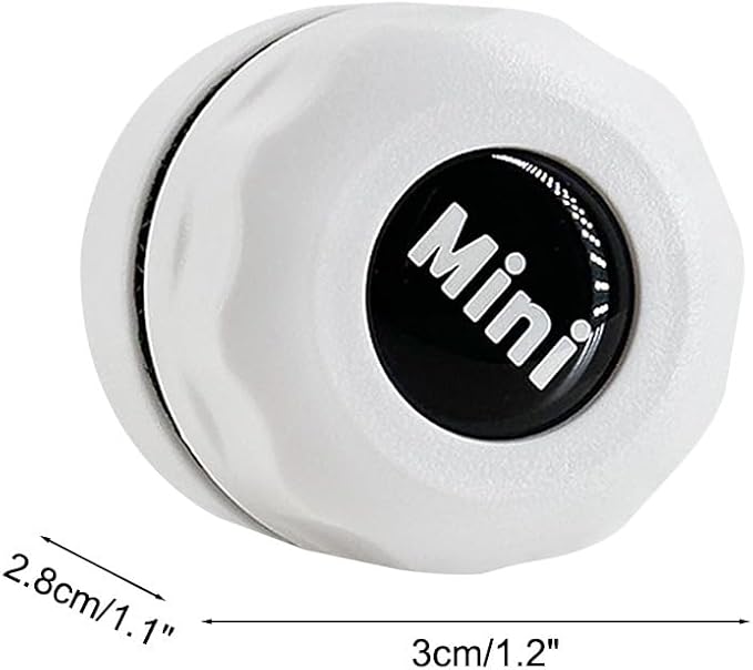 MiOYOOW Aquarium Magnetic Cleaner, Mini Fish Tank Clean Brush Super Magnet Algae Scrubber for Glass Thickness Up to 10mm