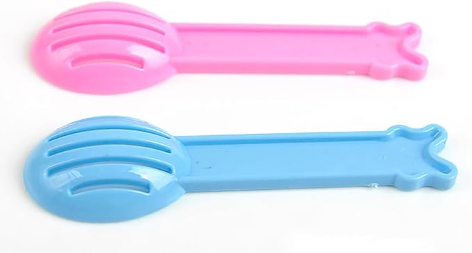 3PCS Hamster Bedding Scooper Pooper Sand Spoon Sifter Cage Cleaning Shovel Chinchilla Dust Bath Scooper Gerbil Sand Bath Scoop