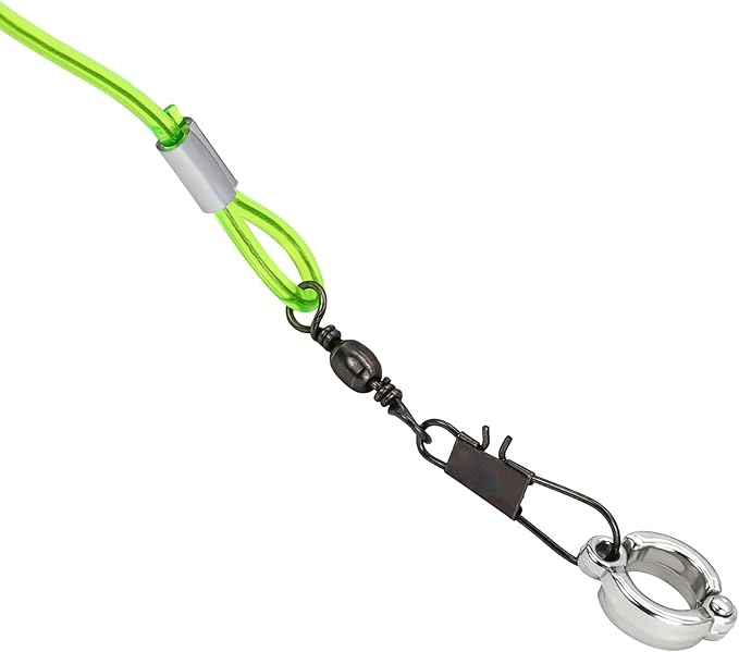 Parrot Flying Leash, 16.4 ft Training Rope with 3 Size Bird Foot Ring, Anti-Bite Elastic String for Cockatiels, Birds, Pigeon (Clear)
