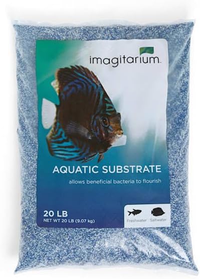 imagitarium by Petco Blue and White Aquarium Sand 20 lbs.