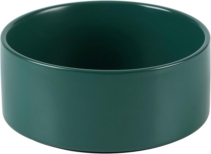 Havniva 8.3” Dog Bowl Ceramic Dog Food and Water Bowl, Durable Dog Water Bowl with Non-Slip Rubber Base Large Capacity Feeding Dishes for Large Dogs