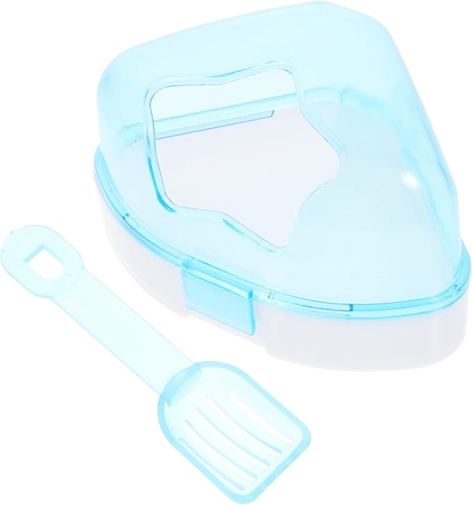 Small Pet Bathtub Hamster Dust Bath Container Chinchilla Bathing Tub Easy to Move Store Material