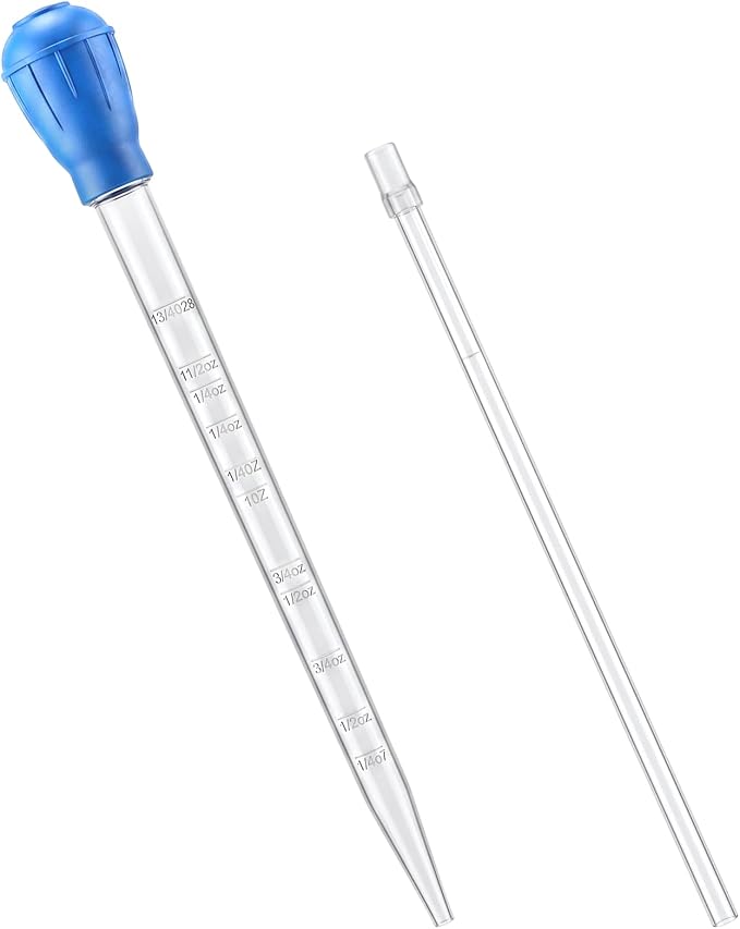 17.7IN Water Siphon for Fish Tank with 9.84inch Extension Tube 50ml Fish Tanks Siphon Fishes Tank Water Changer Fishes Tanks Suction Cleaner