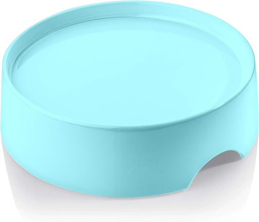 CatGuru Food Table for Cat Bowls, Elevated Feeding Station for Cat Food Bowl, Raised Stand for Pet Food and Water Bowls, Pet Feeder for Indoor Cats, Stress Free Stand for Pet Dishes or Plates (Aruba)