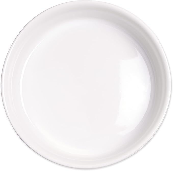 Bone Dry Ceramic Marble Non-Slip Pet Bowls, Dishwasher Safe, Large Set, 7.5x2.4, Blue, 2 Count