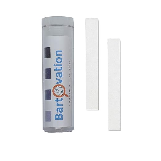 Chlorine Sanitizer Paper Test Strips, 10-200 ppm, 100-Pack | Sani Test Strips, Food Service, Restaurant, Precision Bleach, Made in USA