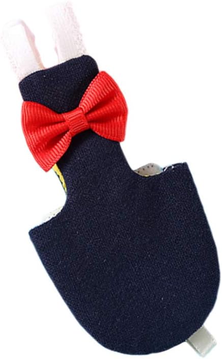 balacoo Bird Diaper Parrot Flight Suit Adjustable Bird Clothes for Parakeets Cockatiels Similar Pets Easy Clean Design Navy-xs