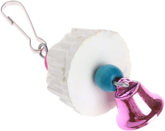 1PC Random Parrot Beak Trimmer Stone Chinchilla Grinding Teeth Lava Block Mineral Rock Chewing Toy with for Macaw Calcium Powder
