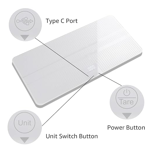 unipaws Digital Dog Baby Scale MAX 220lbs with Bluetooth App and Anti-Slip Strip, Medium-Small Veterinary Scale for Cats, 27 x 13 Inches LCD Platform Pet Scale