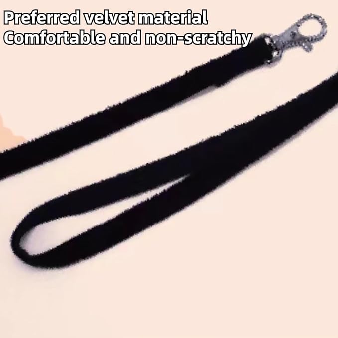 Ferret Harness and Leash, Adjustable Walking Vest for Guinea Pig, Kitten, Puppy, Bunny and Other Small Animals, Soft and Breathable Ferret Lead Leash with Evil Wings and Safe Bell (Purple)