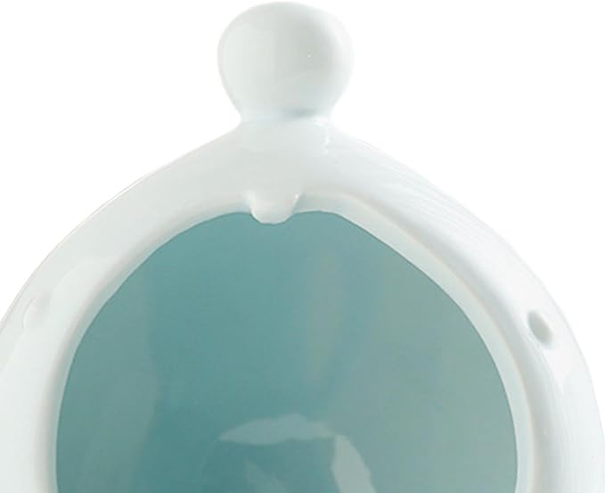 Ceramic Hideout for Hamsters, Cave Shelter for Small Pets, Blue