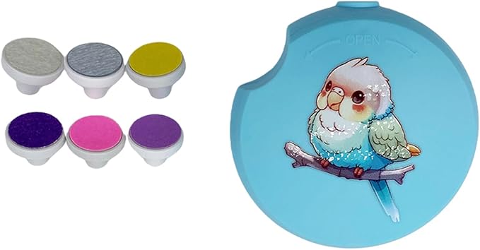 Multifunctional Electric Parrots Beak Trimmer Suitable for Parrots Finches Small Birds Efficient Electric Grinding Tool Beak Sharpener