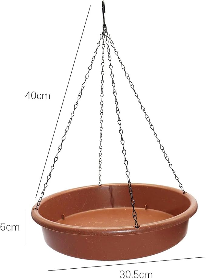 Bird Bath for Garden Hanging,Hanging Bird Bath Water Feeder,Bird Bath Outdoor for Parrot,Bird Baths for Outdoors,Birds Bath Accessories