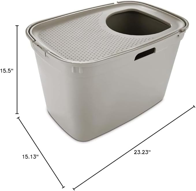 So Phresh by Petco Top-Entry Litter Box Tan 23.2" L X 15.4" W X 15" H