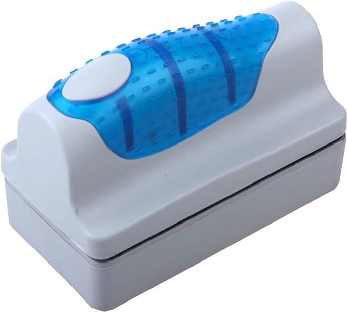 Generic New Magnetic Aquarium Fish Tank Glass Algae Scraper Cleaner Magnetic Brush Aquarium Tank Fish Aquarium Tools Floating Brush