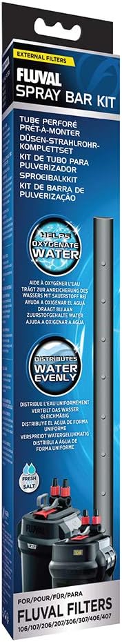 Hagen FLUVAL Spray BAR KIT F/06 & 07, Black, (Model: AHGA234)