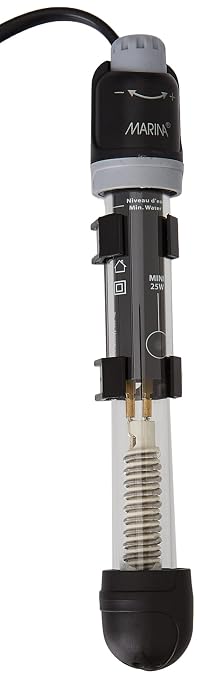 Fluval Marina Mini 25W Submersible Heater for Aquarium (Pack of 2)